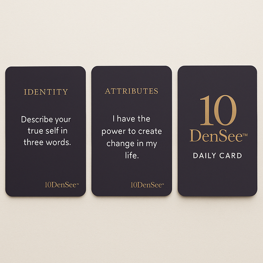 *Coming soon*10DenSee™ Daily Card Deck – Coaching in Your Hands